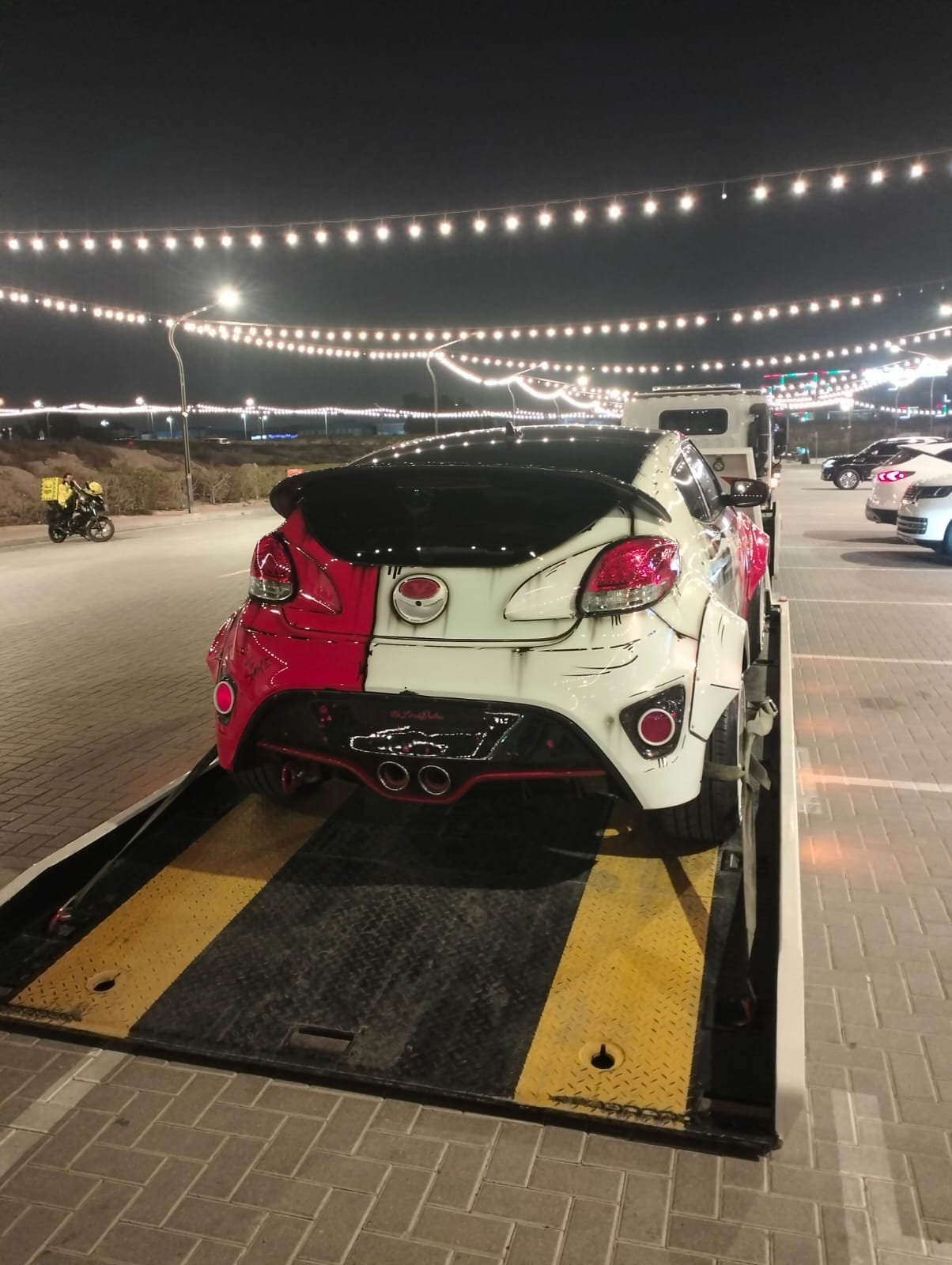 Quick Recovery Services tow truck team in Dubai